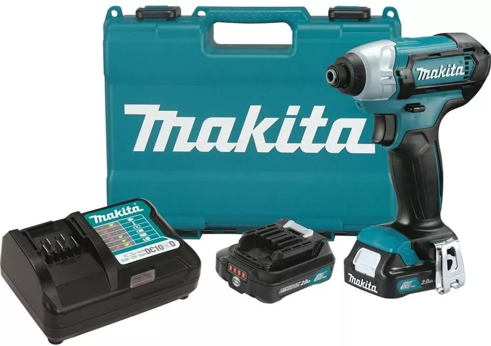 Makita DT03R1 12V max CXT Lithium-Ion Cordless Impact Driver Kit (2.0Ah)