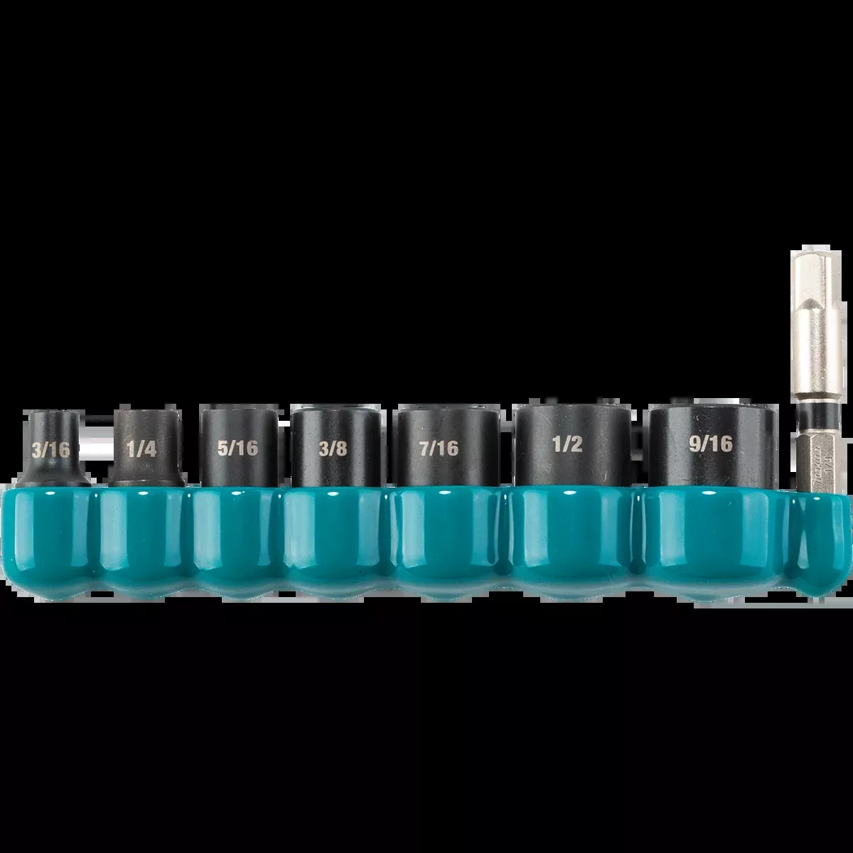 MAKITA IMPACT XPS 8 PC. 1/4" Drive 6‑Point SAE Impact Socket Set w/ Standard Socket Adapter