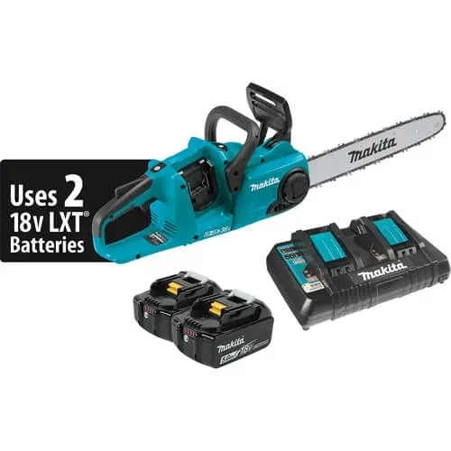Makita XCU04PT 18V 16 in. Chainsaw Kit 5.0 Ah