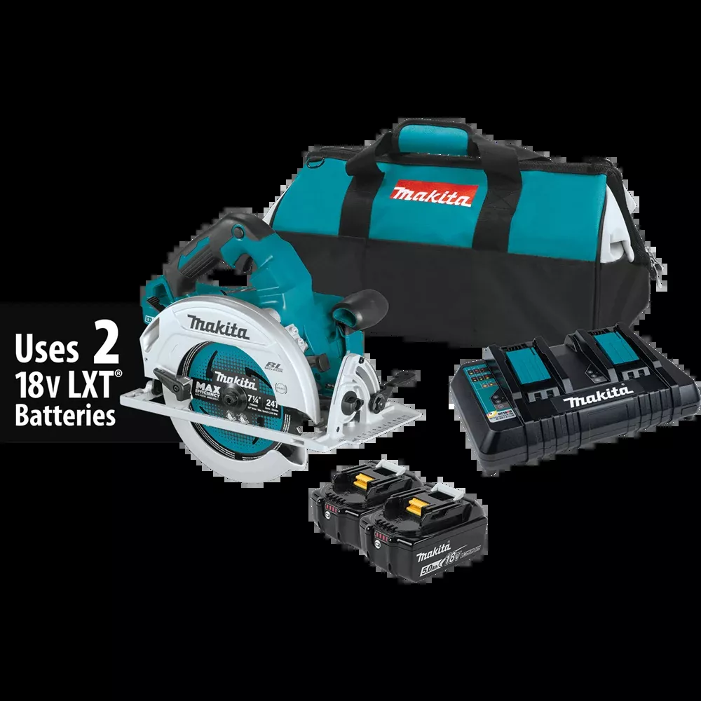 Makita XSH06PT 18V X2 7-1/4 in. Circular Saw Kit