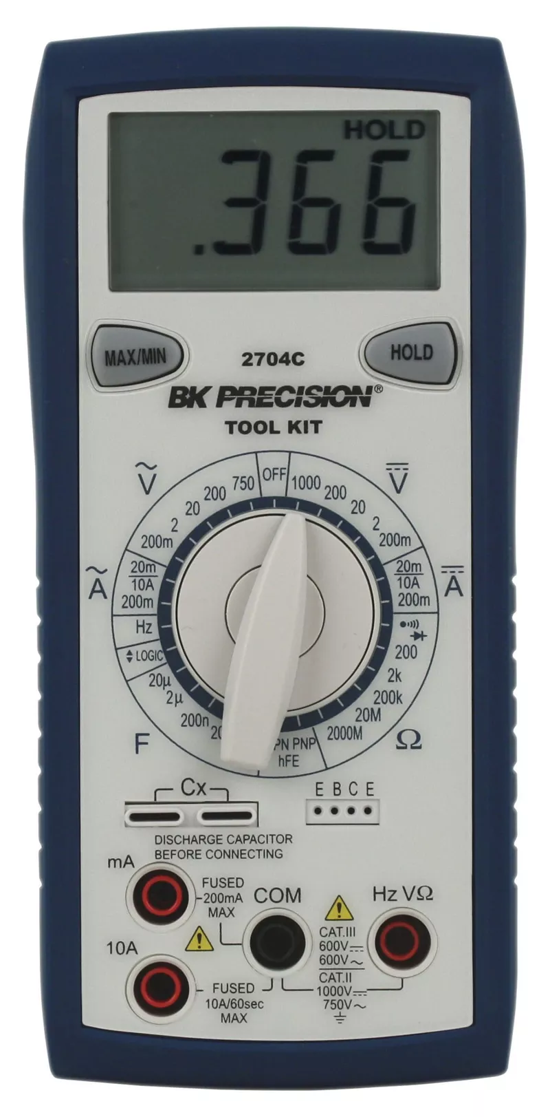 Manual Ranging Tool Kit DMM with Transistor Test