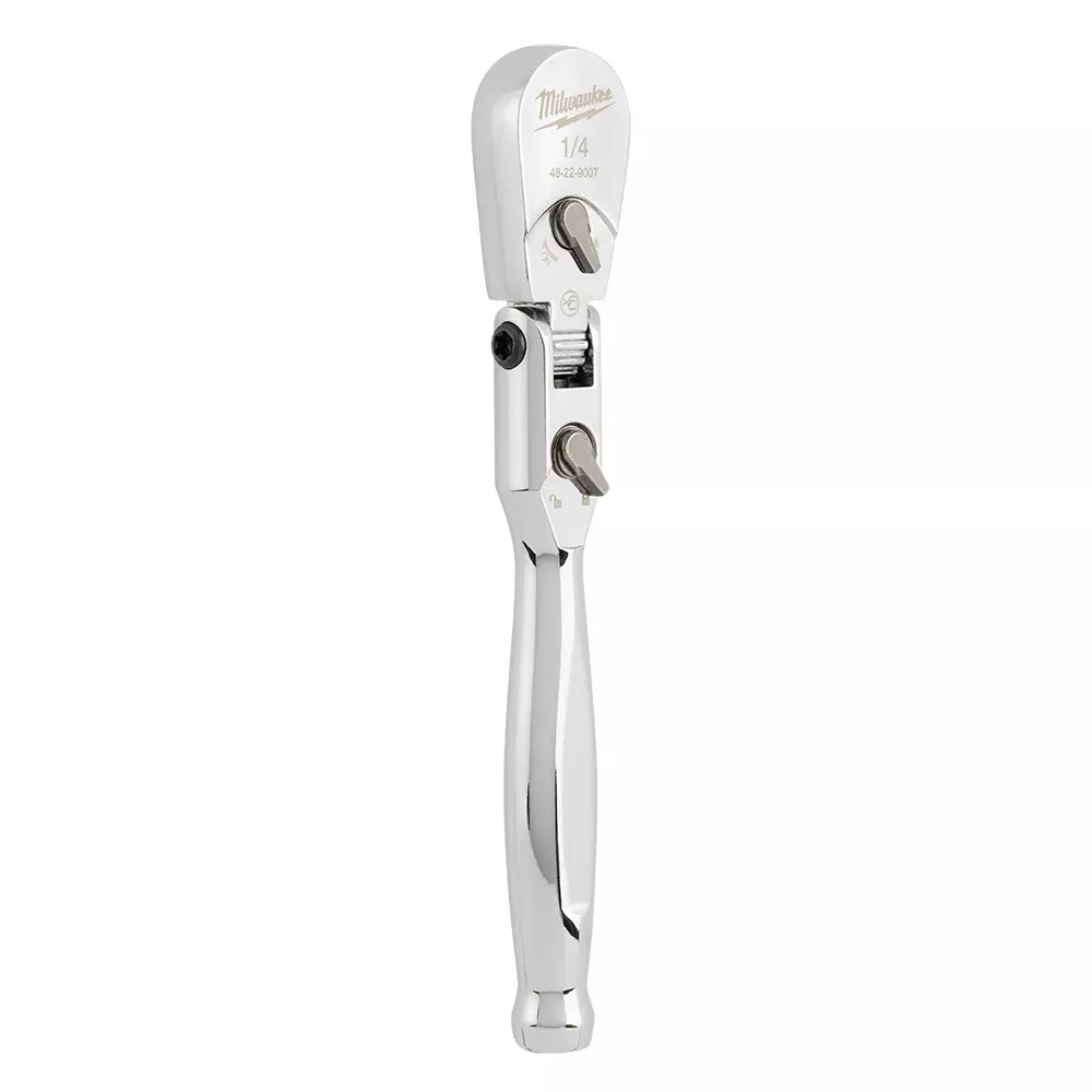 Milwaukee 1/4" Drive 6" Flex Head Ratchet 48-22-9007