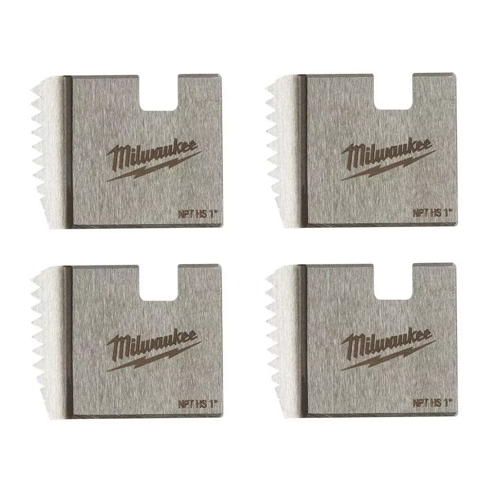 Milwaukee 1" High Speed NPT Portable Pipe Threading Dies