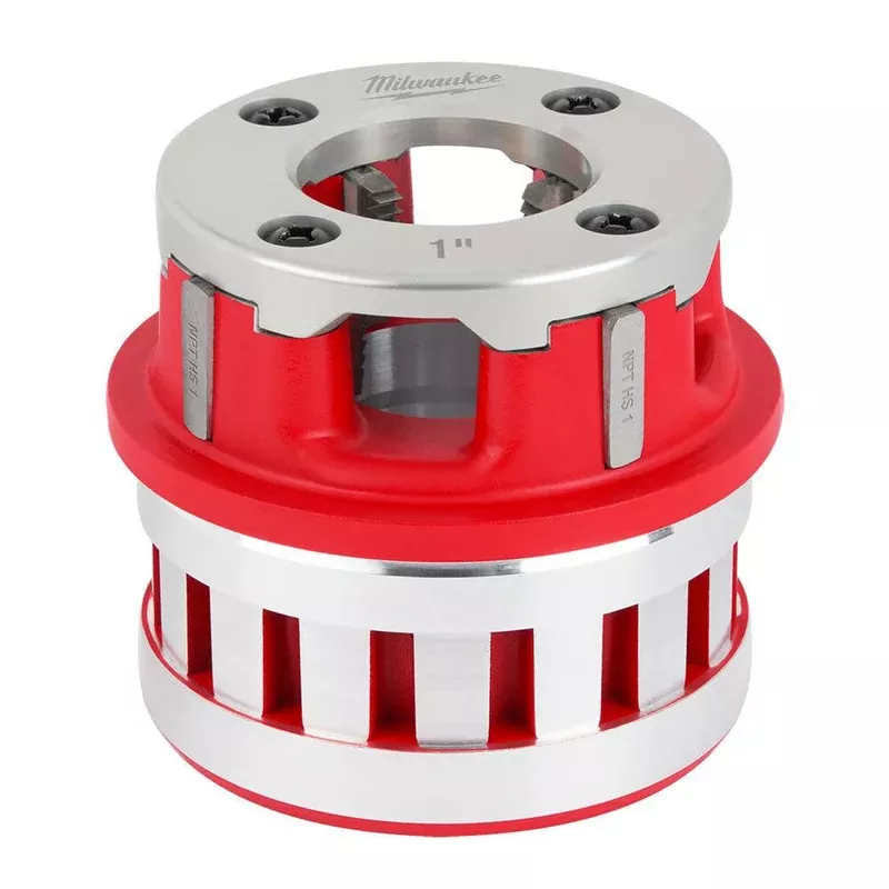 Milwaukee 1" High Speed NPT Portable Pipe Threading Forged Aluminum Die Head