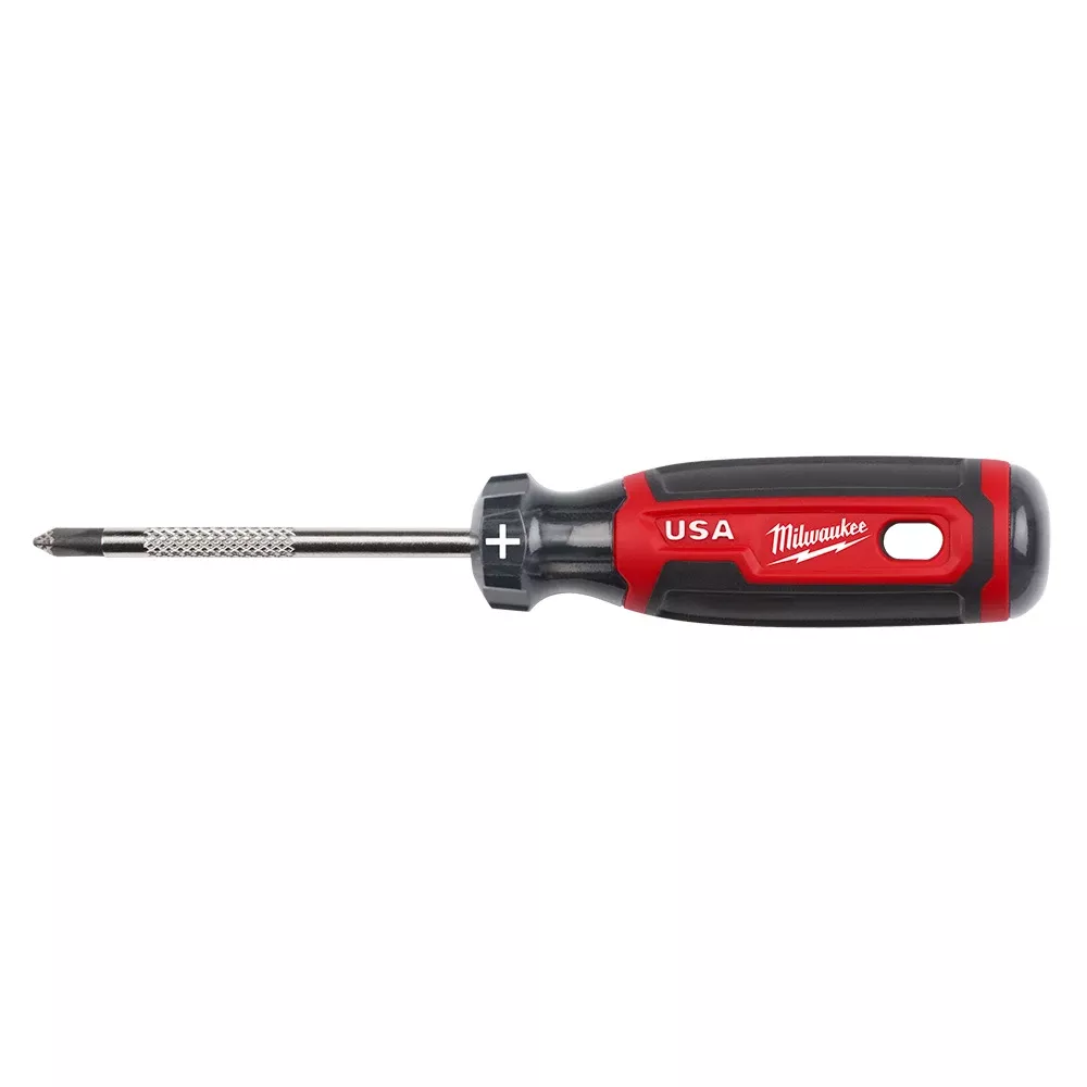 Milwaukee #1 Phillips 3" Cushion Grip Screwdriver (USA) MT201
