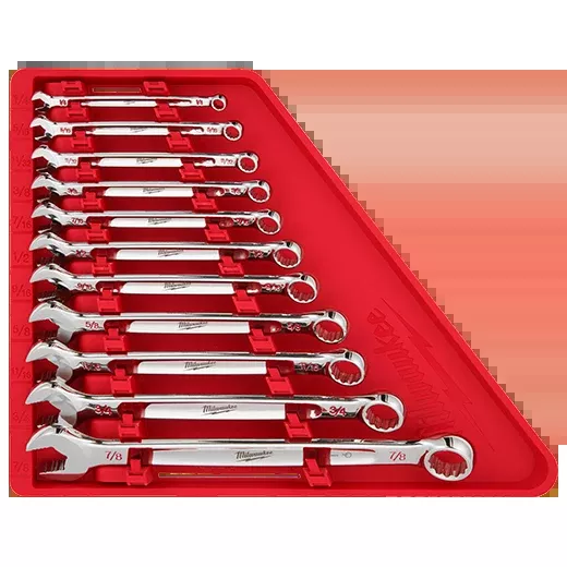 Milwaukee 11pc SAE Combination Wrench Set