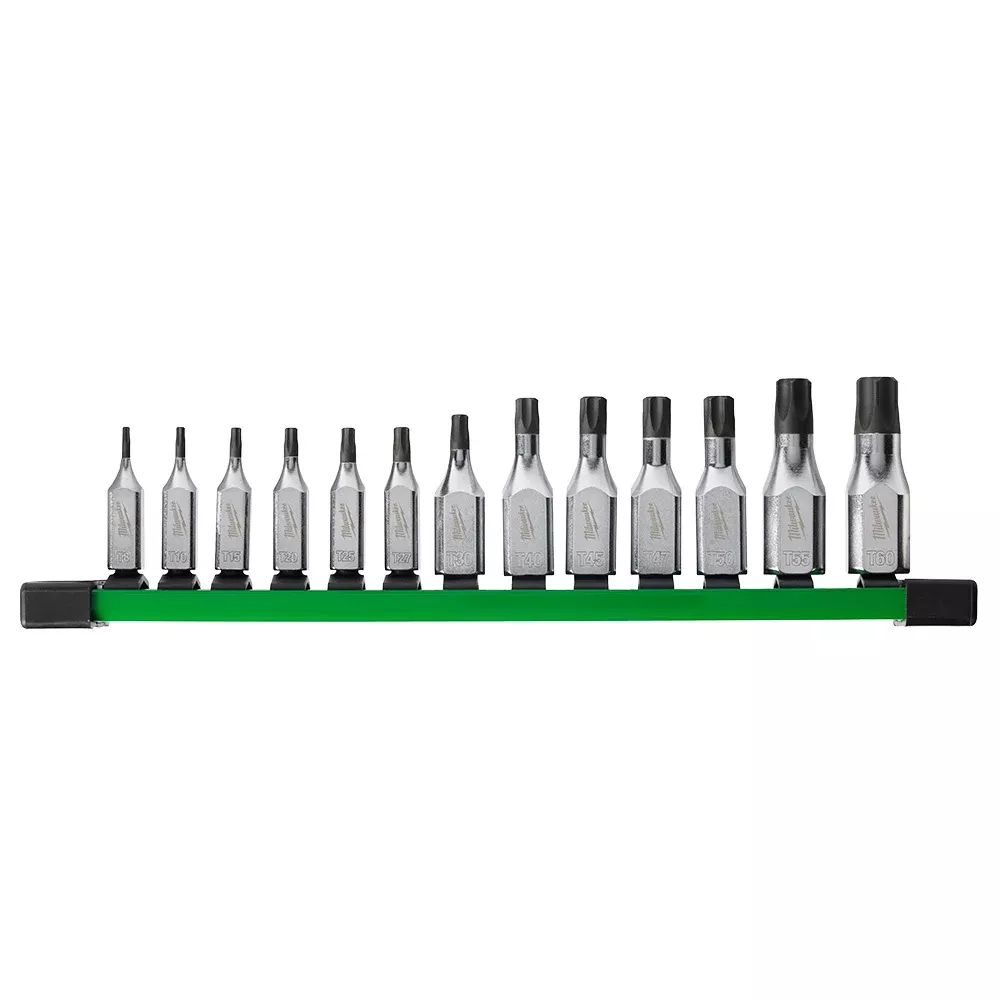Milwaukee 13 Piece 1/4" and 3/8" Drive TORX Bit Socket Set 48-22-9532