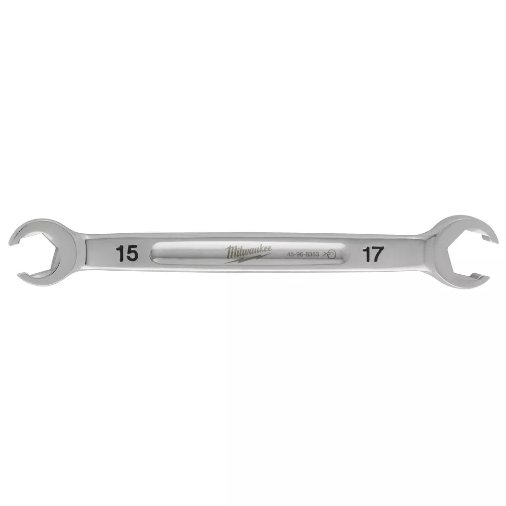 Milwaukee 15mm X 17mm Double End Flare Nut Wrench 45-96-8353