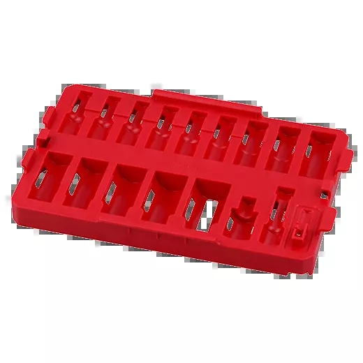 Milwaukee 17PC SHOCKWAVE™ Impact Duty Socket 3/8” Drive SAE TRAY ONLY