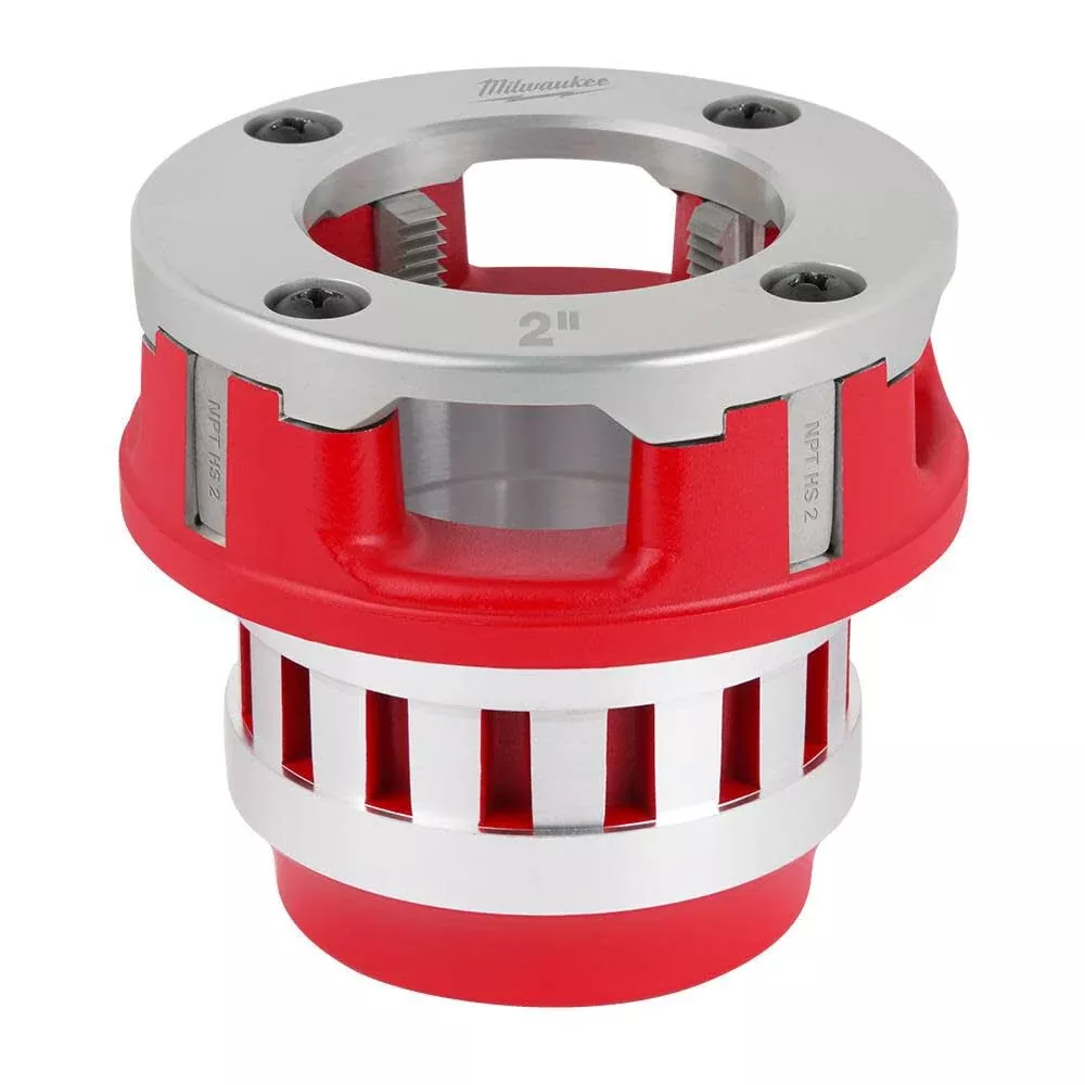 Milwaukee 2" High Speed NPT Portable Pipe Threading Forged Aluminum Die Head