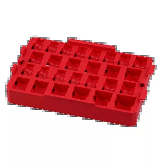 Milwaukee 27PC SHOCKWAVE™ Impact Duty Socket 1/2” Drive SAE TRAY ONLY