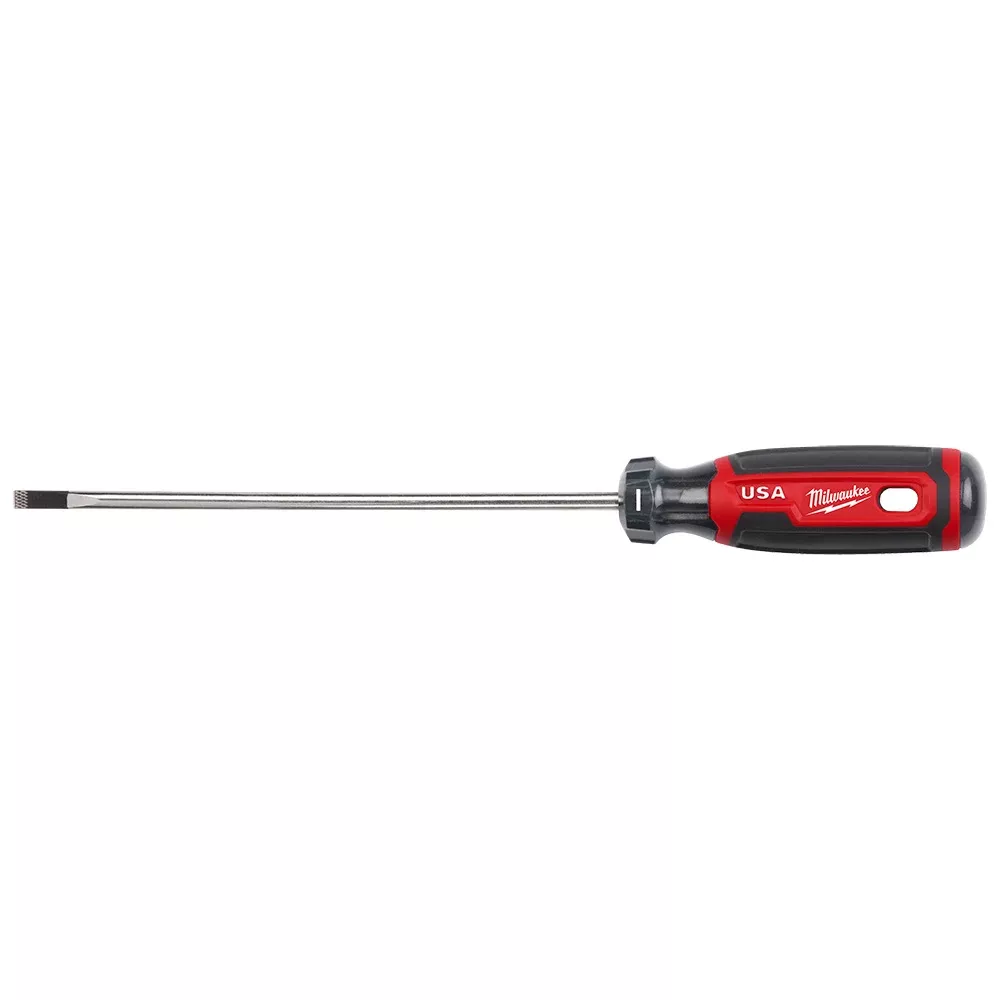 Milwaukee 3/16" Cabinet 6" Cushion Grip Screwdriver (USA) MT212