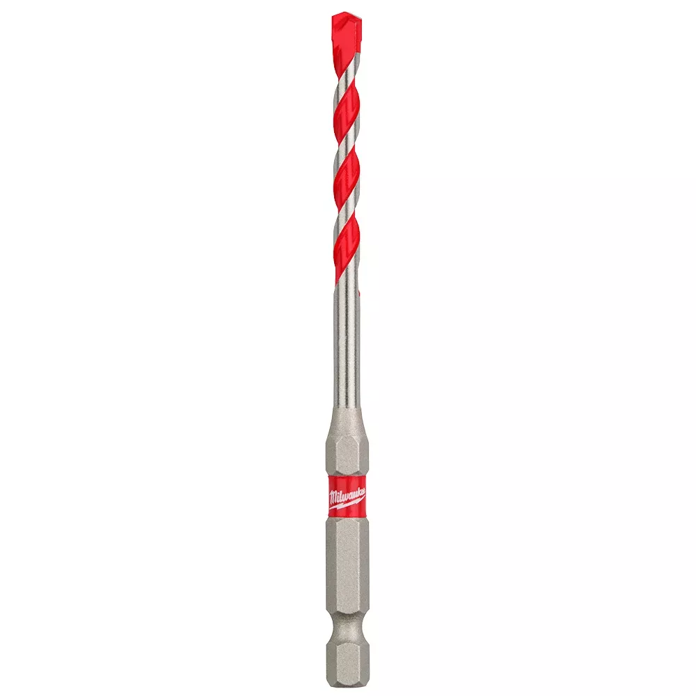 Milwaukee 3/16" x 2" x 4" SHOCKWAVE Impact Duty Carbide Hammer Drill Bit 48-20-9005