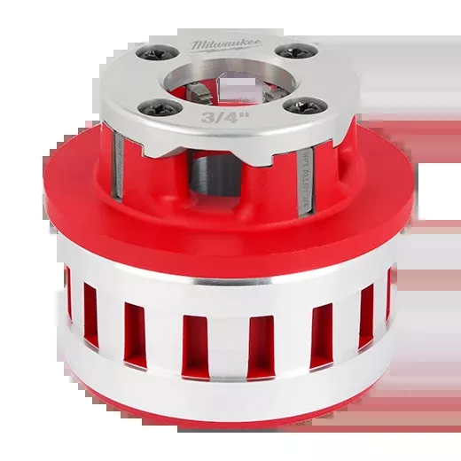 Milwaukee 3/4" Alloy NPT Portable Pipe Threading Forged Aluminum Die Head