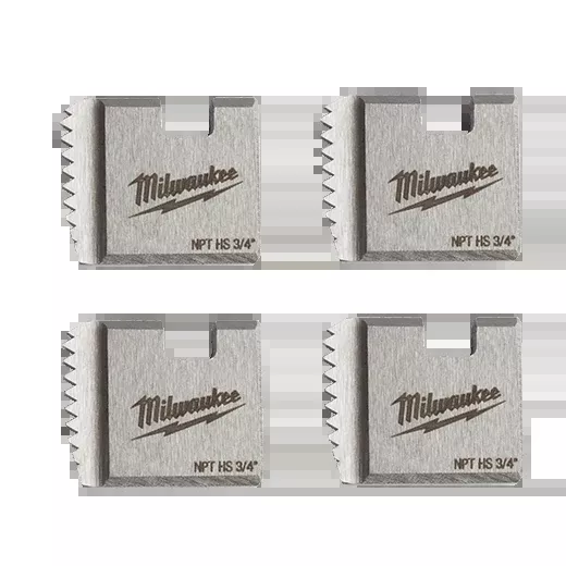 Milwaukee 3/4" High Speed NPT Portable Pipe Threading Dies
