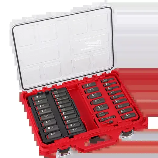 Milwaukee 36PC SHOCKWAVE™ Impact Duty Socket 3/8” Drive Set with PACKOUT™