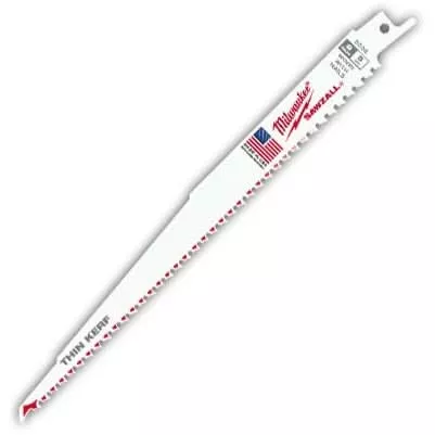 Milwaukee 48-01-6035 6" 5 TPI SawzallRecip Blades, 50-Pack
