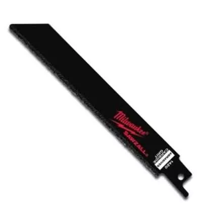 Milwaukee 48-01-6420 6" Carbide Grit SAWZALL Recip Blade, 50-Pack