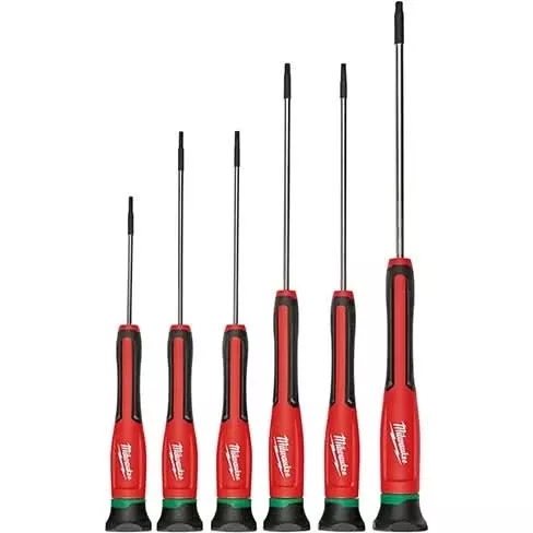 Milwaukee 48-22-2610 TORX Precision Screwdriver Set With Case, 6-Pieces