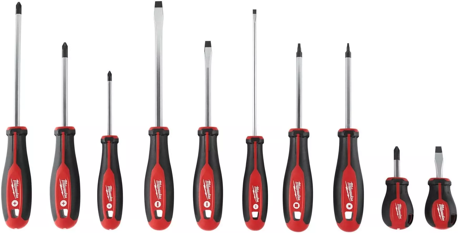 Milwaukee 48-22-2710 10-PieceScrewdriver Kit