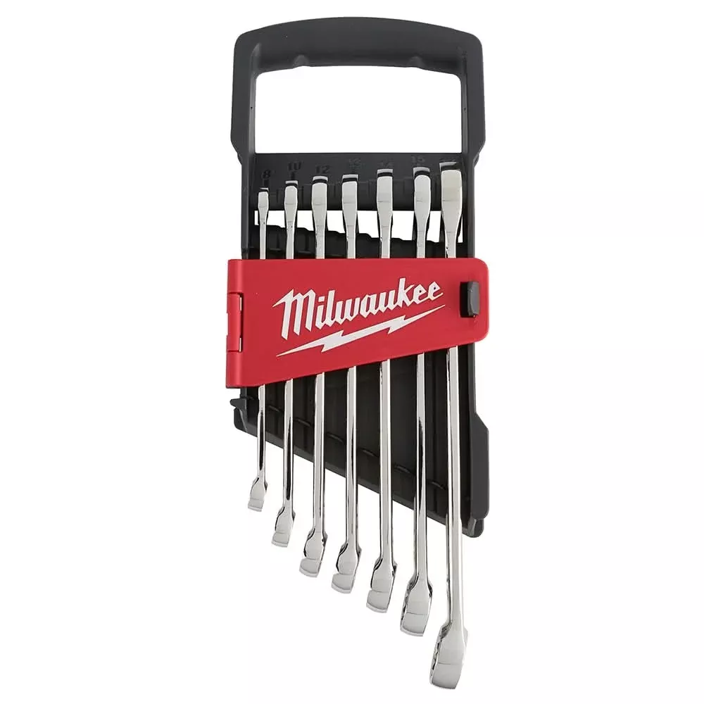 Milwaukee 48-22-9507 7-Piece Combination Wrench Set, Metric
