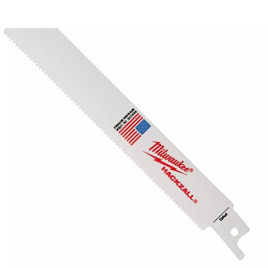 Milwaukee 49-00-5614 HACKZALL Recip Blade - PVC (5 PK)