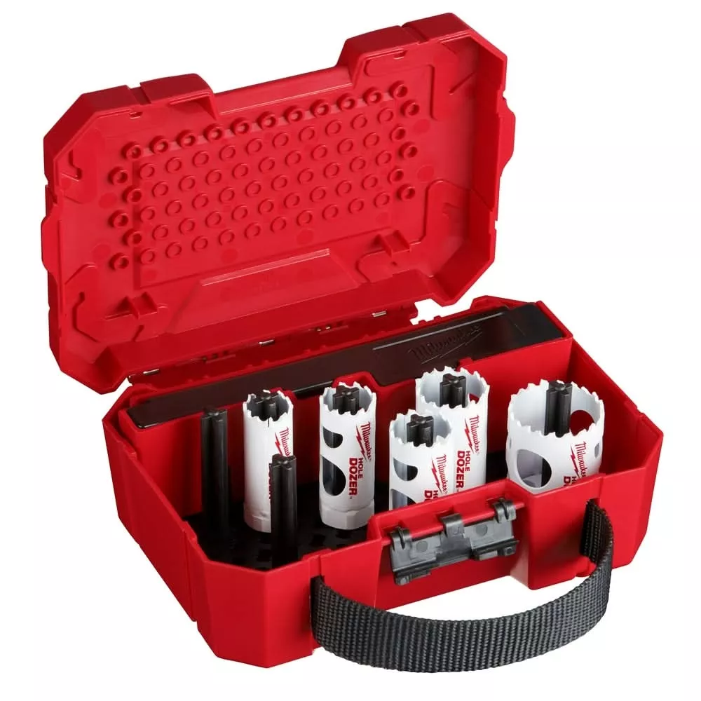 Milwaukee 49-22-4006 HOLE DOZER General-Purpose Hole Saw Kit, 9-Piece Set