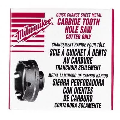 Milwaukee 49-57-8327 1-1/2" Quick Change Sheet Metal Carbide Cutter