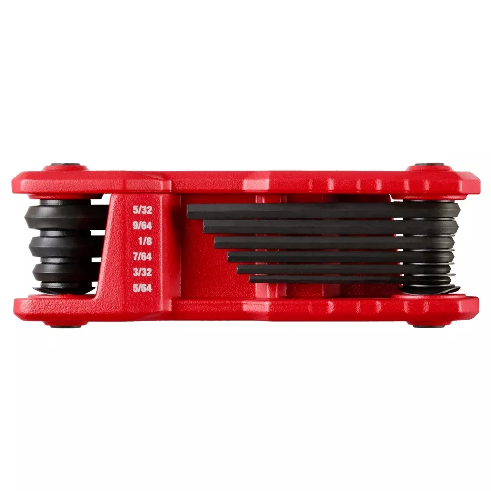 Milwaukee 9-Key Folding Hex Key Set - SAE 48-22-2181