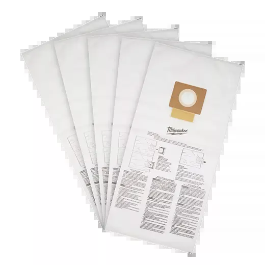 Milwaukee Fleece Dust Bags (5PK) - 12 Gallon