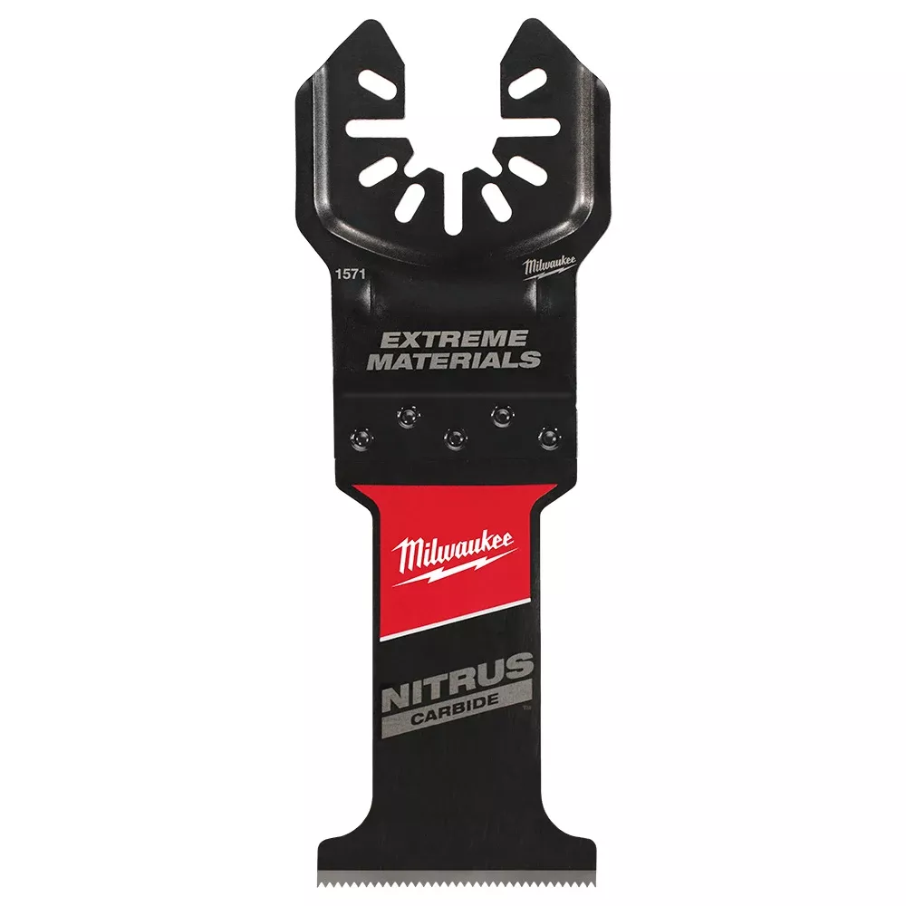 Milwaukee NITRUS CARBIDE Extreme Materials Universal Fit OPEN-LOK Multi-Tool Blade 10PK 49-25-1579