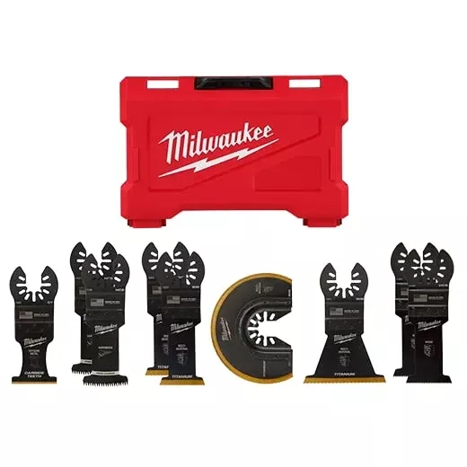 Milwaukee OPEN-LOK 9PIECE MULTI-TOOL BLADE KIT 49-10-9113