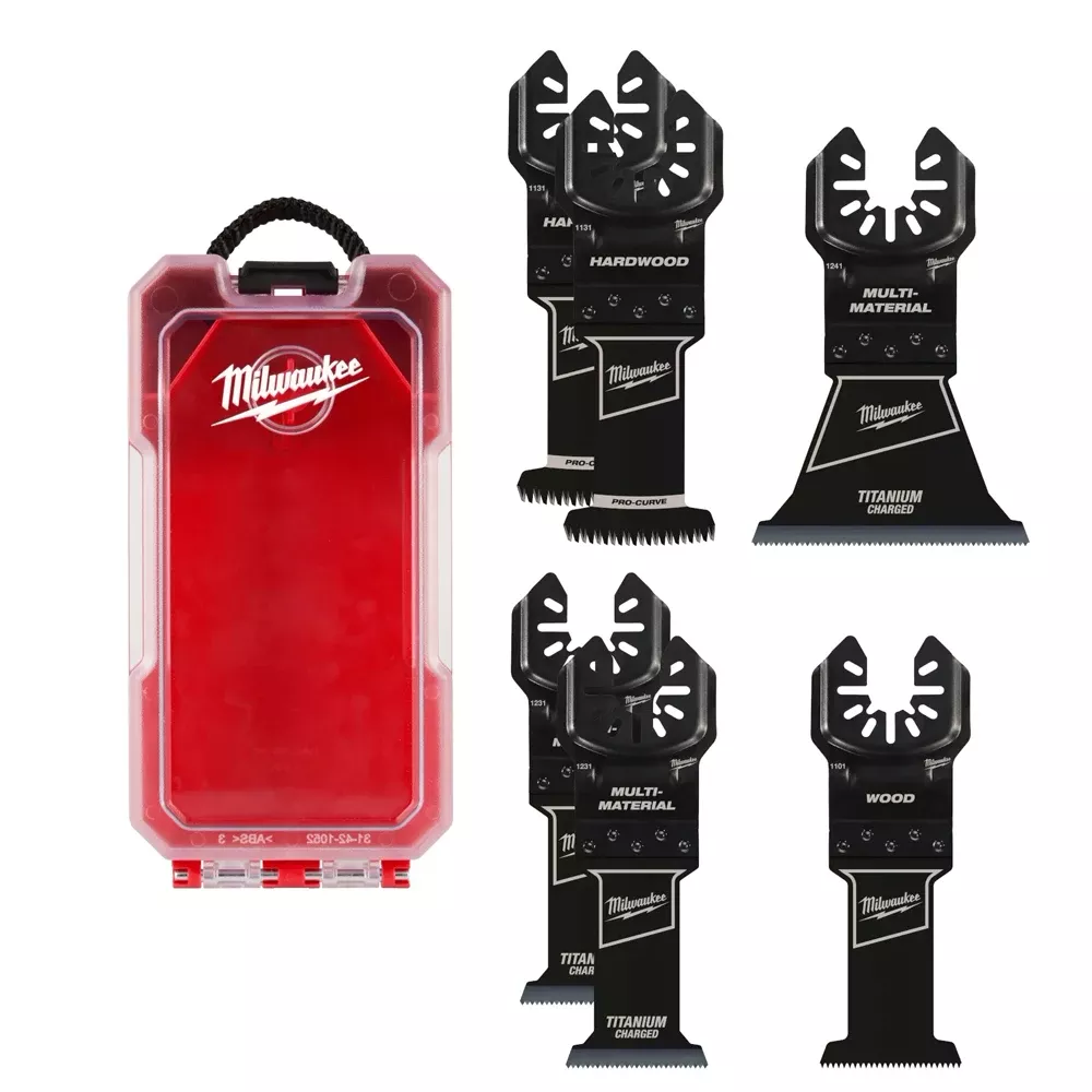 Milwaukee OPEN-LOK Multi-Tool Blade Kit 6pc 49-10-9112