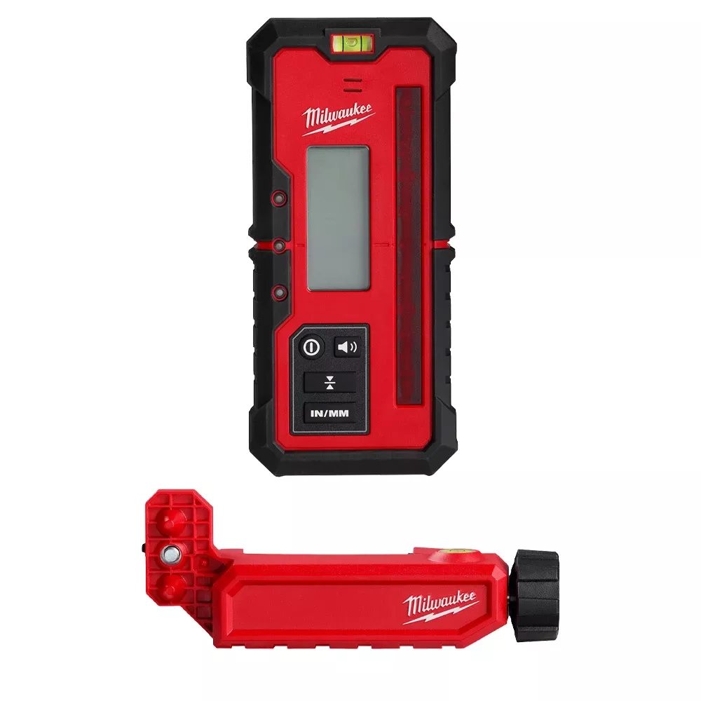 Milwaukee Red Exterior Rotary Laser Receiver 3711