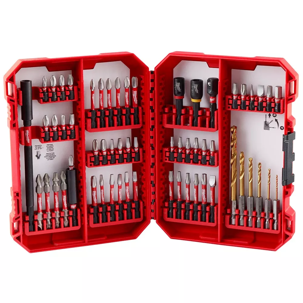 Milwaukee SHOCKWAVE Impact Duty Drill and Drive Set - 60 Piece 48-32-4097