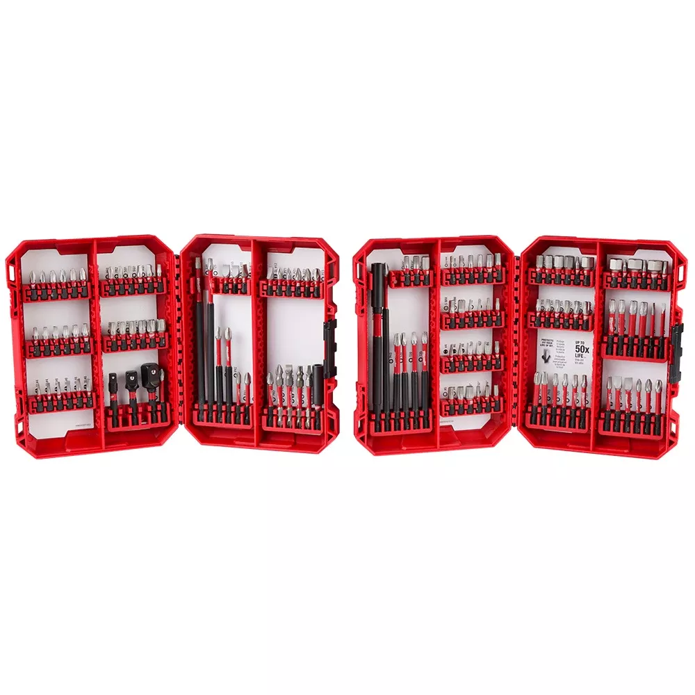 Milwaukee SHOCKWAVE Impact Duty Driver Bit Set- 124 Piece 48-32-4034