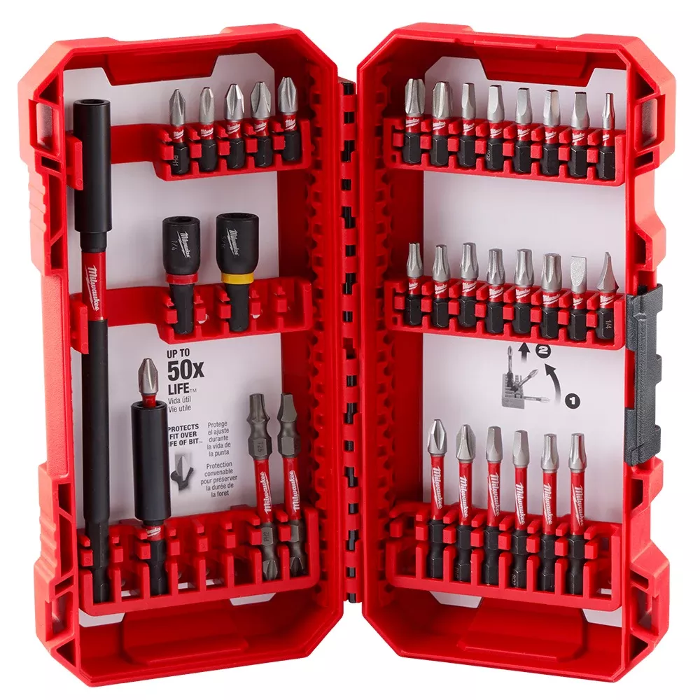 Milwaukee SHOCKWAVE Impact Duty Driver Bit Set- 34 Piece 48-32-5101