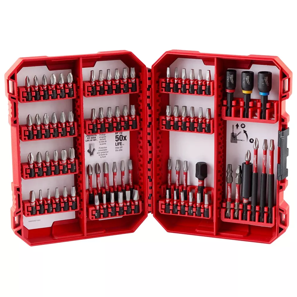 Milwaukee SHOCKWAVE Impact Duty Driver Bit Set- 80 Piece 48-32-4094