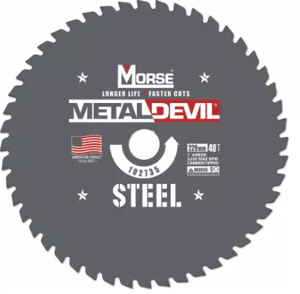 MK Morse 5-3/8" STEEL Metal Devil Circular Saw Blades 32 Teeth CSM53832FSC