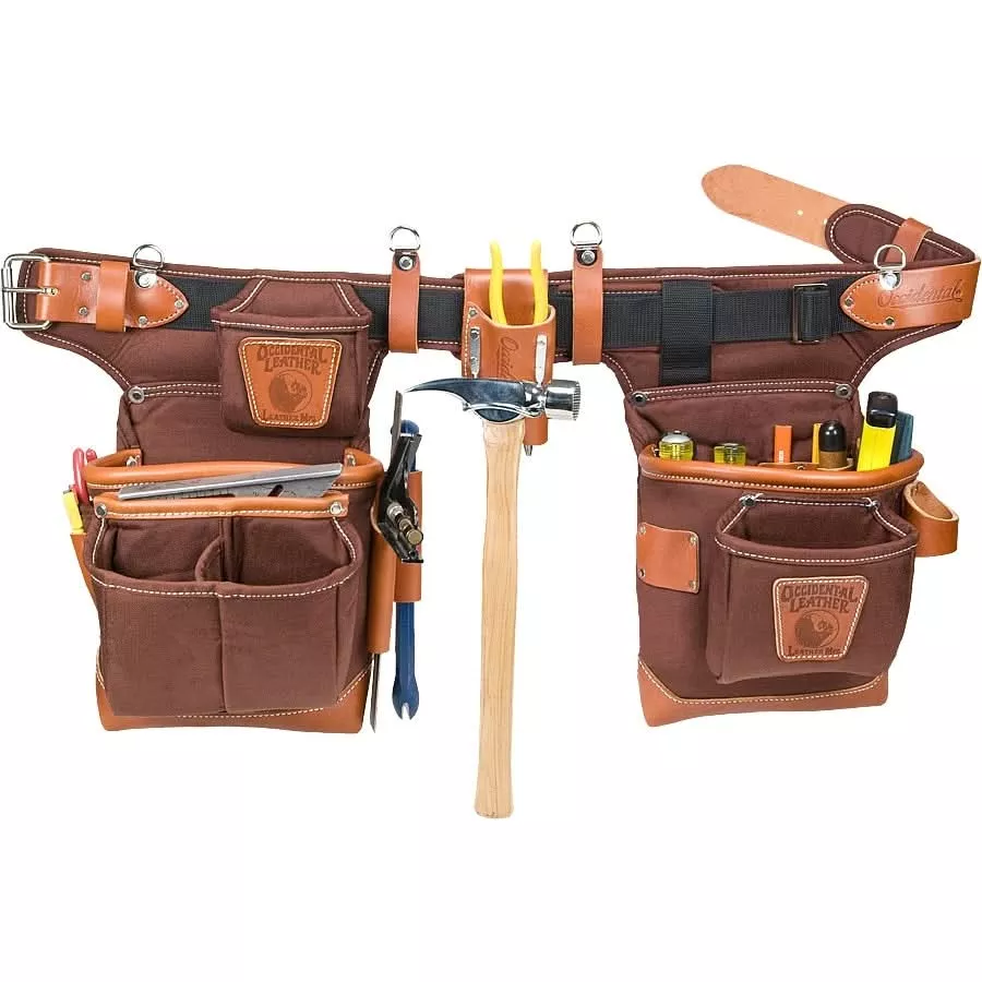 Occidental 9855 Adjust to Fit Fat Lip Tool Bag Set
