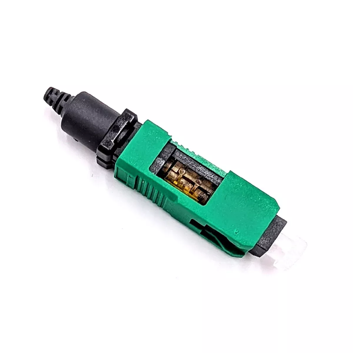 OPTIX AMERICA | FTTH Field-Installable 900um SC/APC Mechanical Connectors (10 pack) | #FTTH-SCA-SM-09-10