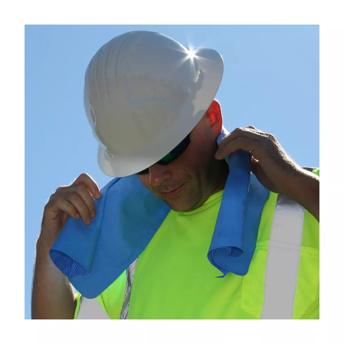 PIP 396-405-BLU Cooling Hard Hat Liner - Cooling Head Gear