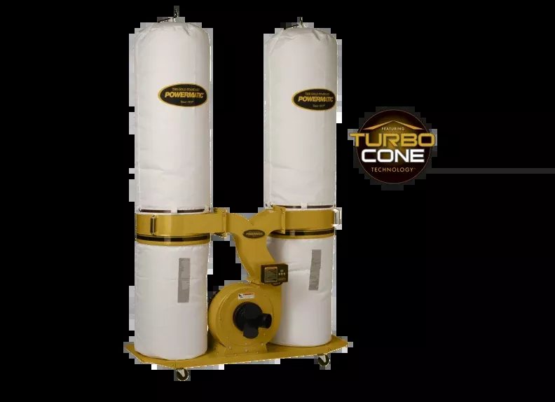 POWERMATIC 30-Micron Bag Filter Dust Collector 3HP 1PH 230V | PM1900TX-BK1