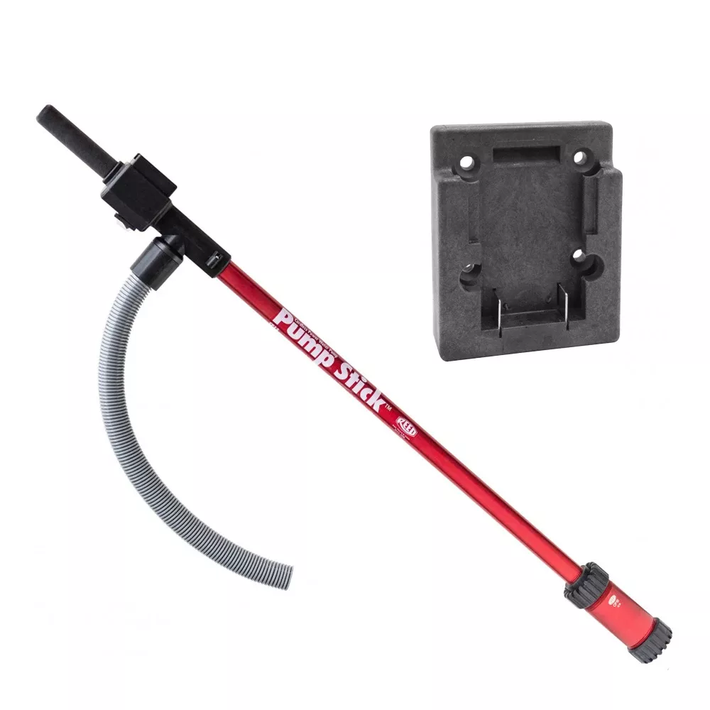 Reed + DeWalt 20V Pump Stick Water Transfer & DeWalt Battery Adapter Plate 08140 & 98140