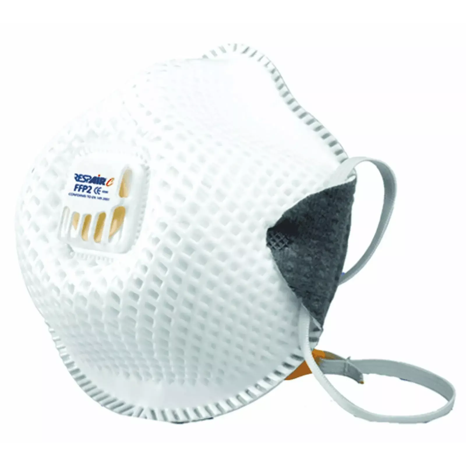 RespAir FFP2 Cupped Valved Face Mask 10 Pack