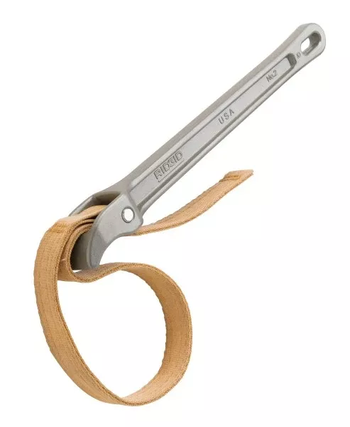 RIDGID 11 3/4" Aluminum Strap Wrench with 17" x 1-1/8" Strap 31350