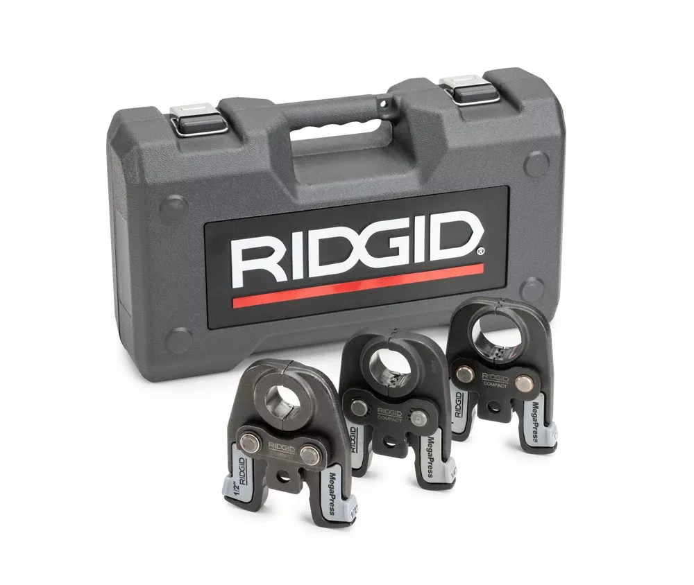 RIDGID MegaPress Compact Jaws Black Pipe 1/2"-1" Kit 66983