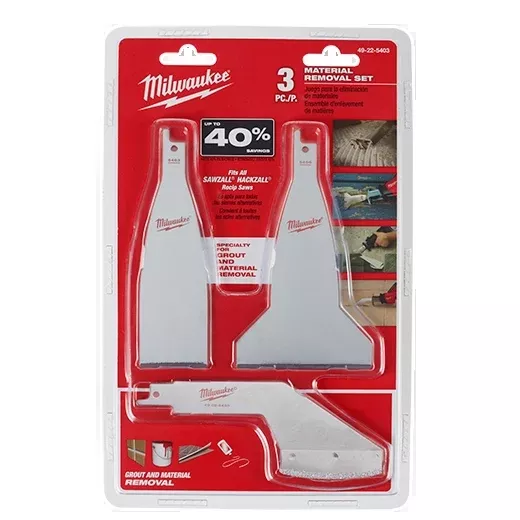 SAWZALL Material Removal Blade Set 3pc