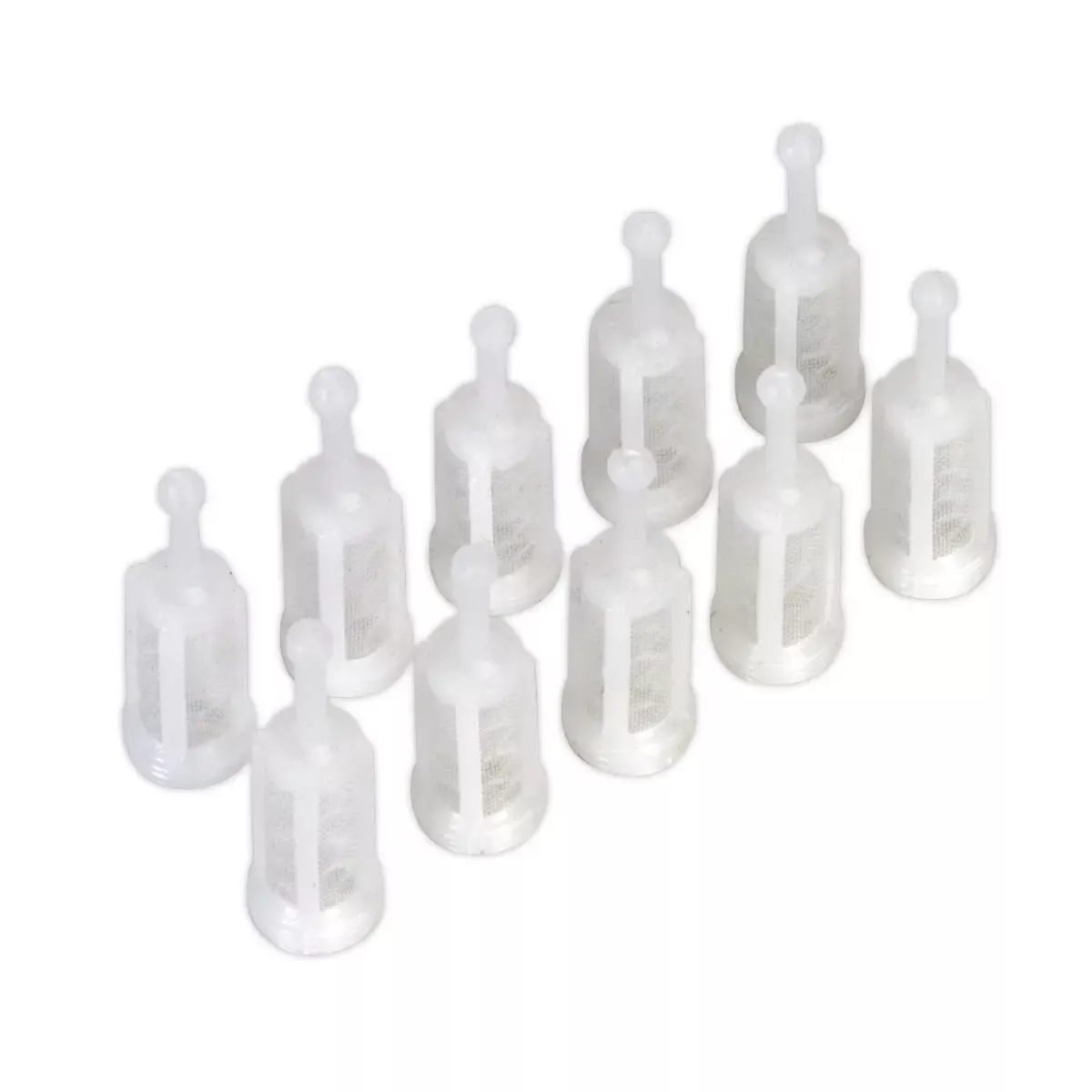 Sealey 10 Pack Gravity Feed Paint Filters Pot Cup Spray Gun In Line Gravity Cup Filter