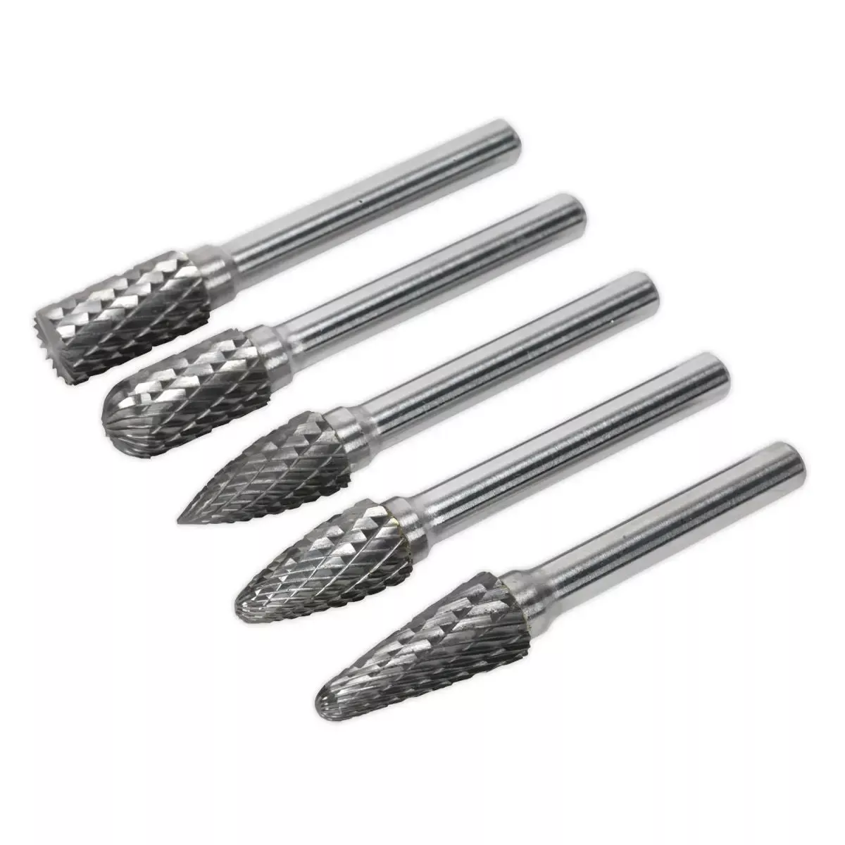 Sealey 5 Piece Rotary Burr Kit